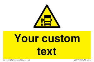 Custom warning blindspot